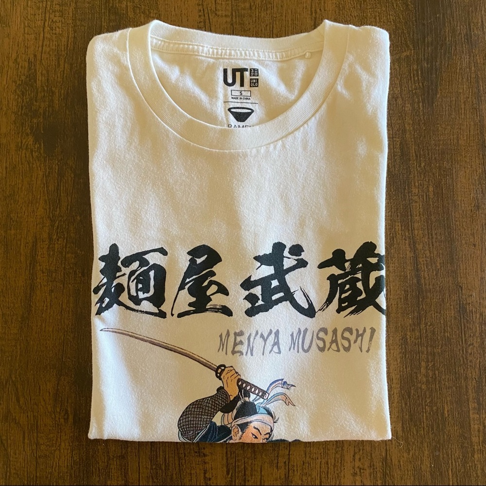 (NWOT) Uniqlo Menya Musashi Ramen T-shirt